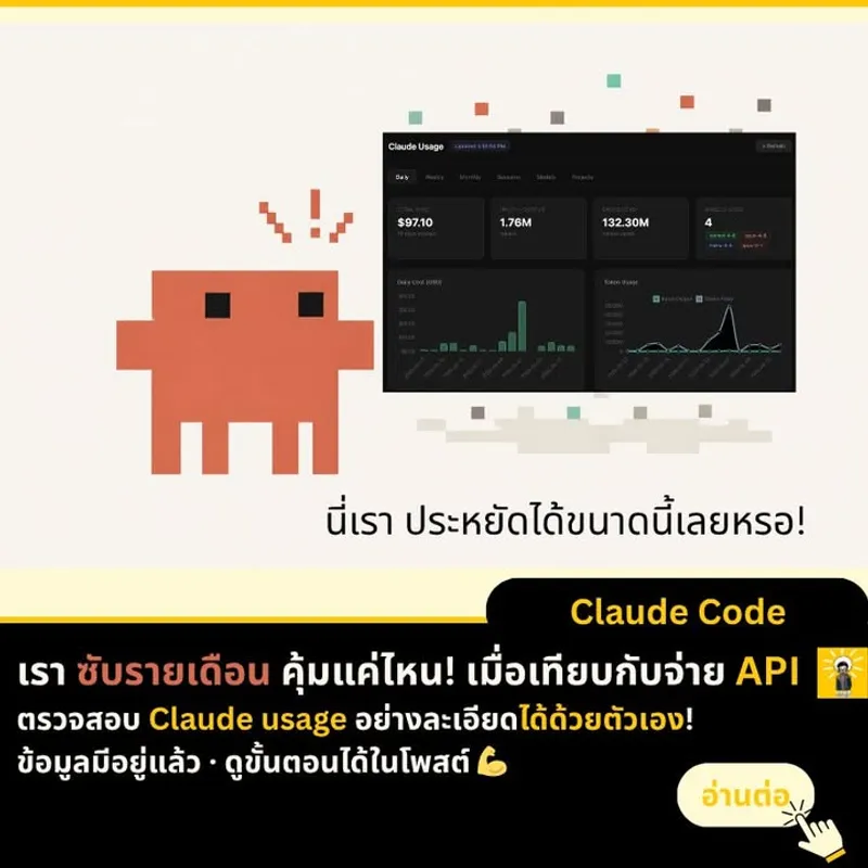 วิธีตรวจสอบการใช้ Claude และสร้าง Dashboard เพื่อวิเคราะห์ Usage